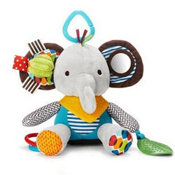 Baby Elefant | Plüsch-Bettanhänger Rasselspielzeug für Babys