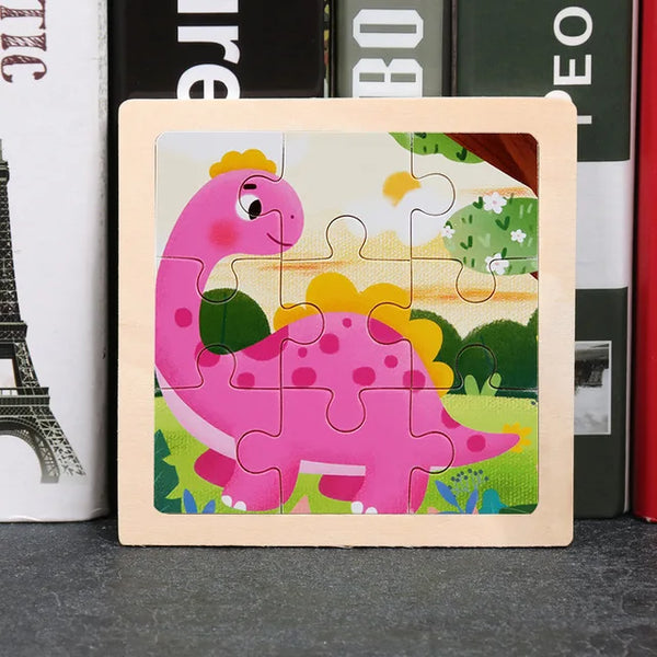 RoyalFire | Cartoon Puzzle aus Holz