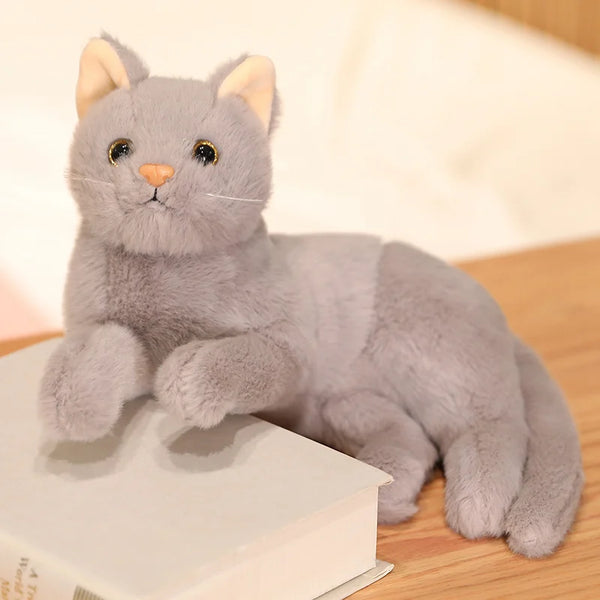 Weiches Stofftier Katze Set | Set von 3