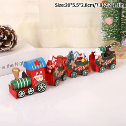 Kids dekorierte Holzbahn | Zuckerstangen-Wagen