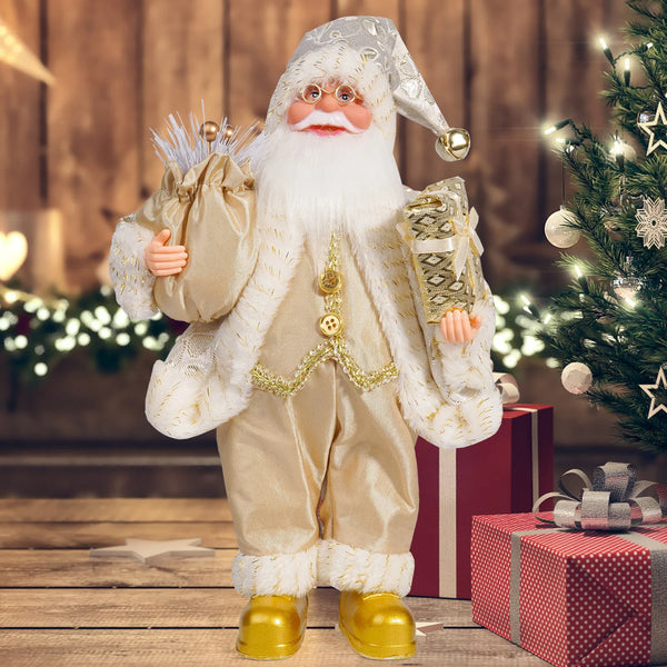Charmanter Weihnachtsmann Soft-Spielzeug für Kinder | Bundle von 3