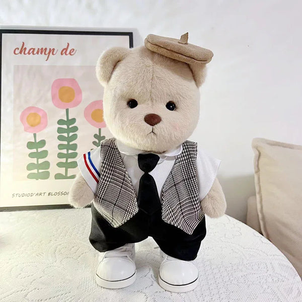 Gentleman-Bär | Kuscheliges Plüschtier für Kinder