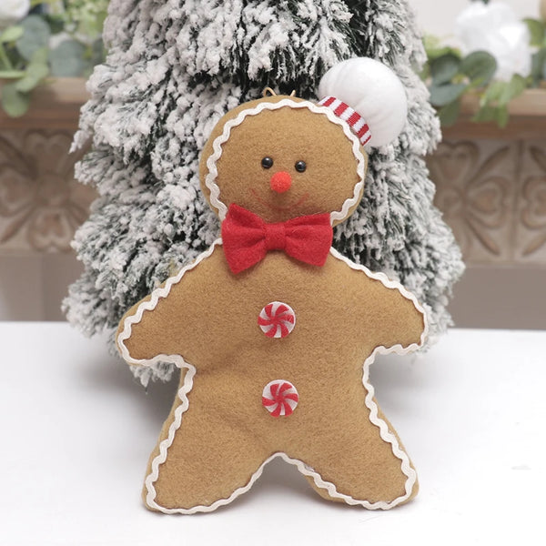 Kleines Mädchen & Junge Lebkuchen-Ornament für Kinder | 2er-Set