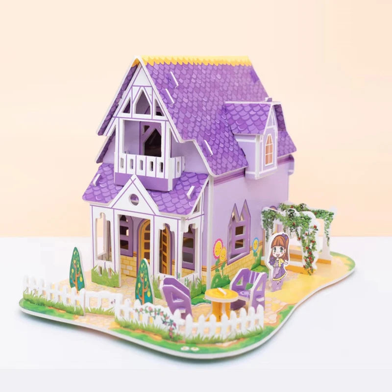 Einhornpalast | Hausbau-Lernspielzeug für Kinder