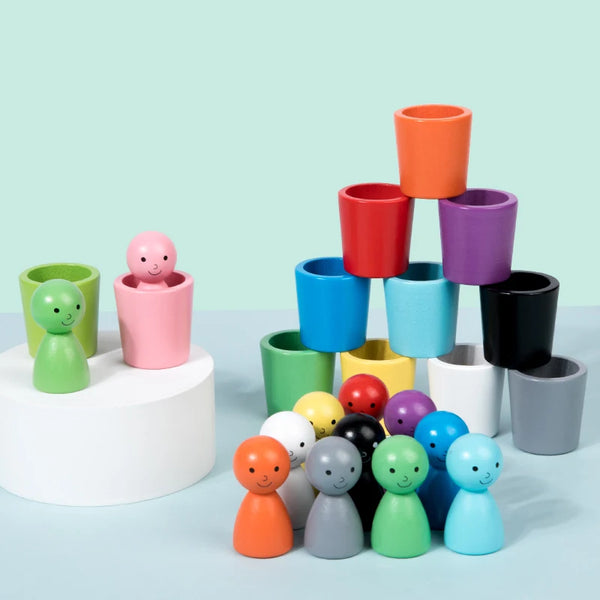 ShapePlay | Hölzernes Balance Bauspielzeug