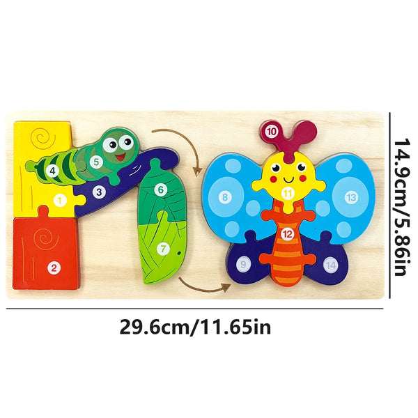 FlutterStages  | Lernen mit 3D-Holzpuzzle