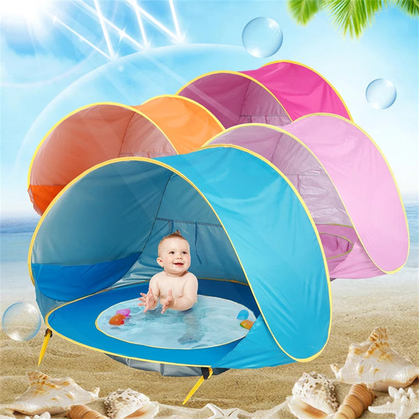 CoralCove | Baby Strandzelt Schatten