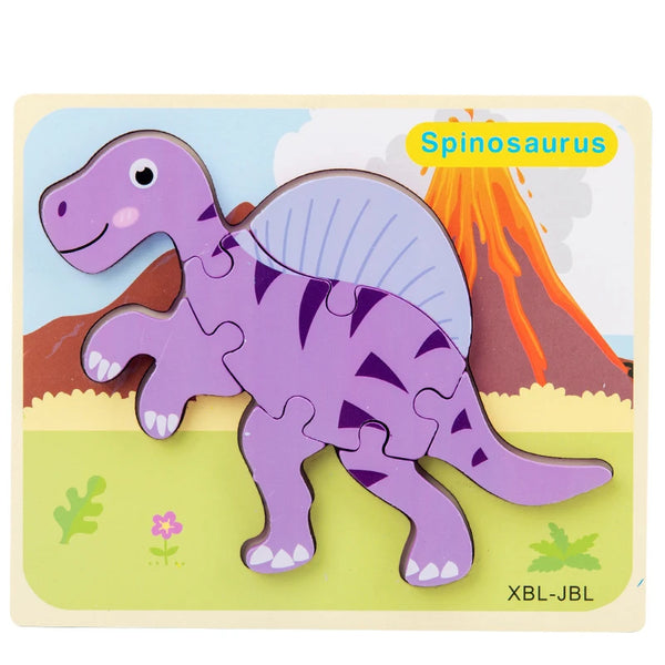 Abenteuer-Pack Holzpuzzle für Kinder | Set aus 3