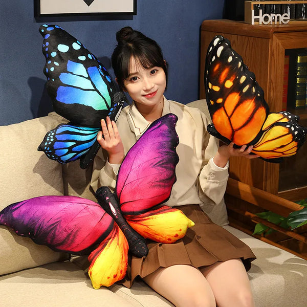 Flutter Glow | Buntes Schmetterling Stofftier für Kinder
