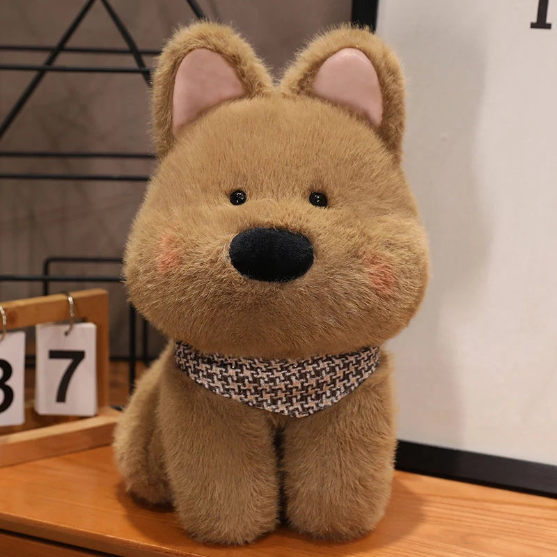 Brauner Terrier Hund | Niedliches Plüsch-Stoffhundspielzeug für Kinder