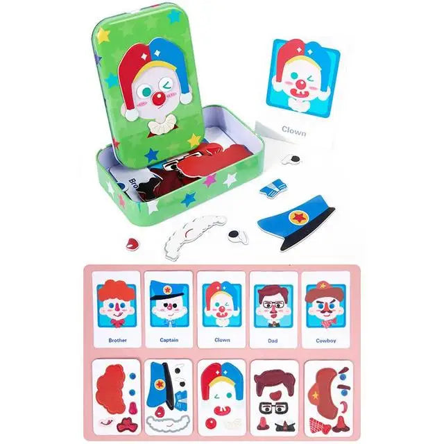 Bildungs-Magnetisches Puzzleset für Kinder | 3er-Bundle