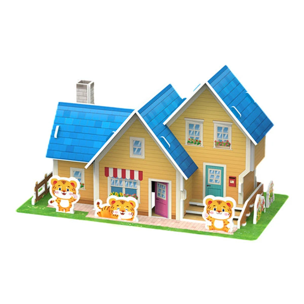 Schatzinsel | Hausbau-Lernspielzeug für Kinder