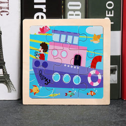 SeaSailor | Pädagogische Holzpuzzles