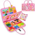 ColorBurst | 3 Bündel Rucksack Busy Board für Kinder