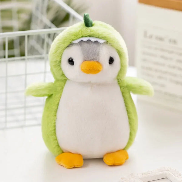 Grüner Pinguin Plüschtier | Weicher Stoff