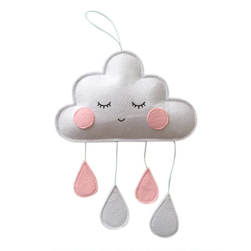 Hängende lächelnde Wolken | 3er-Bündel