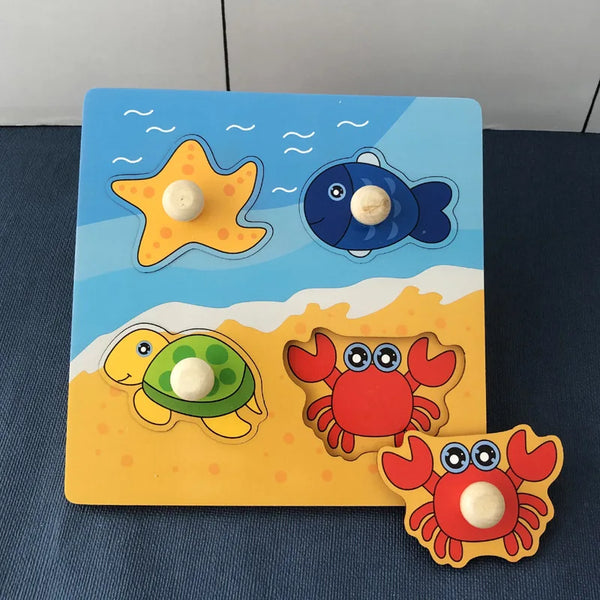 TidalTreasures | Landleben Puzzle-Spielzeug