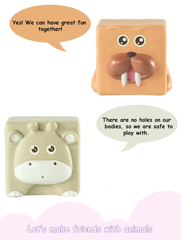 MarineAnimals | Soft Vinyl Badespielzeug Set