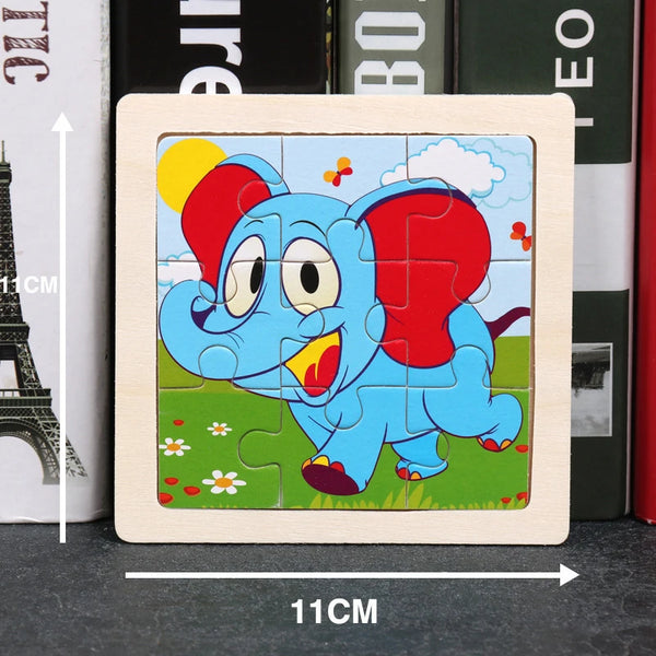 TinyGenius | 9-teiliges Montessori-Puzzle