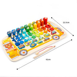 Formensortierung | Holzformen-Matching-Puzzle-Spielzeug für Kinder