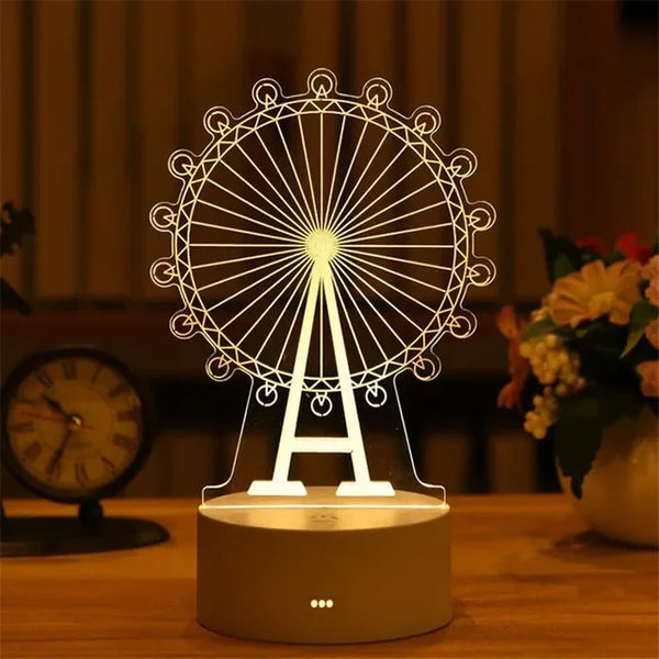 Traumglanz LED-Nachtlichter für Kinder | Bundle von 3