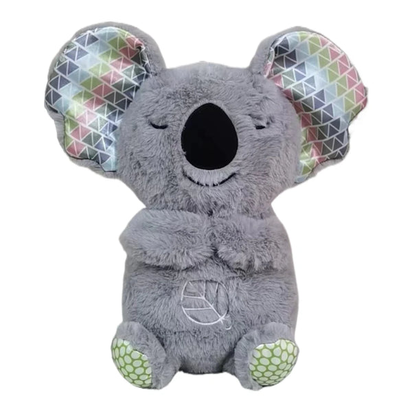 Grauer Bär | Plüschtier mit Schlafsound für Kinder