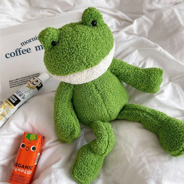 Frosch | Niedliches weiches Stofftier für Kinder
