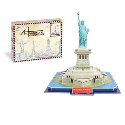 Freiheitsstatue | Lernpuzzle zum Bauen für Kinder