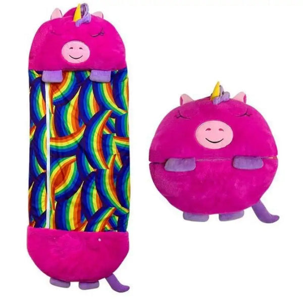 CuddleQuilt | 2 Bündel Cartoon-Schlafkissen