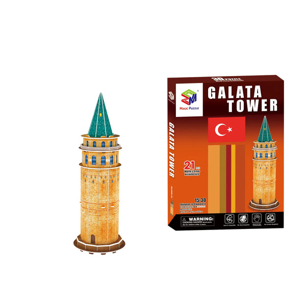 Galata-Turm | Architektur-Puzzle für Kinder