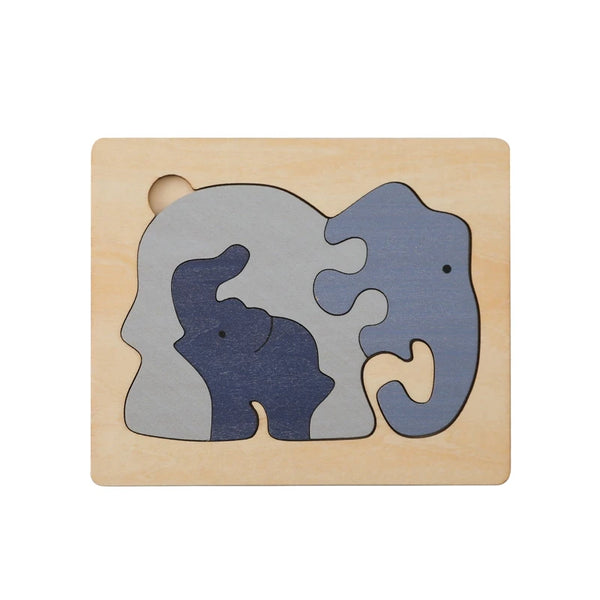 SafariSymphony | 3 Bündel Hölzerne Tiere Puzzle