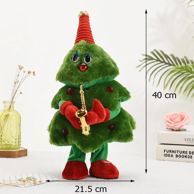 Elektronische Weihnachts-Plüschtiere für Kinder | Set von 3