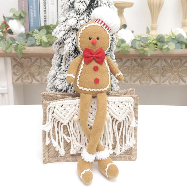 Großes Mädchen & Junge Lebkuchen-Ornament für Kinder | 2er-Set