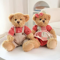 Flauschige Freunde | Teddy-Bären-Paar Spielzeug für Kinder