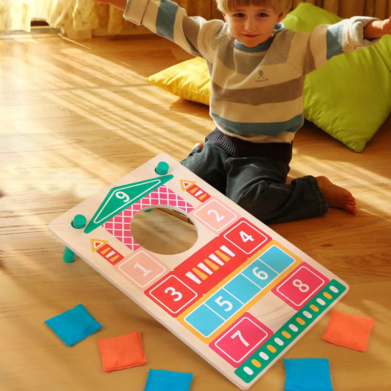 CountToss | Hölzernes Cornhole Spiel Set