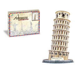 Schiefer Turm von Pisa | Lernpuzzle zum Bauen für Kinder