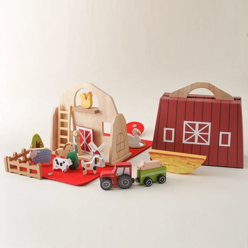 Holzklötze Spielzeug | Montessori Stapel- und Balancespielzeug für Kinder