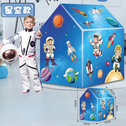 StellarHideaway | Tragbares Spielhaus Kinderzelt