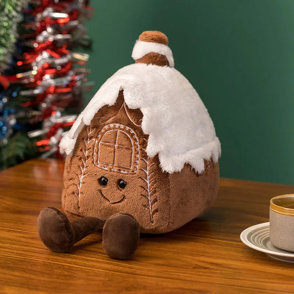 Lebkuchenhaus | Kinder Weihnachtsplüschspielzeuge