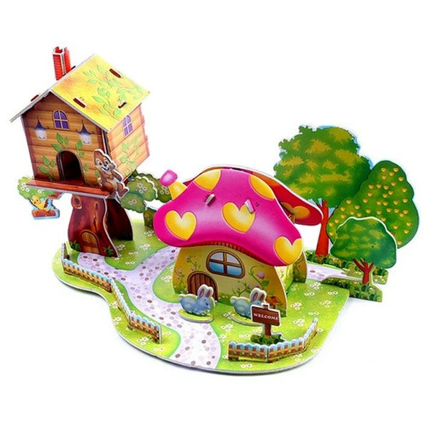 MushroomMagic | Baupapier-Puzzle