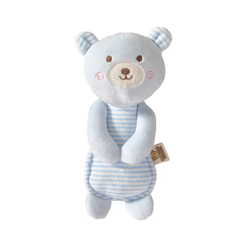 Weiches Plüschtierspielzeug mit Rassel für Babys | Set aus 3