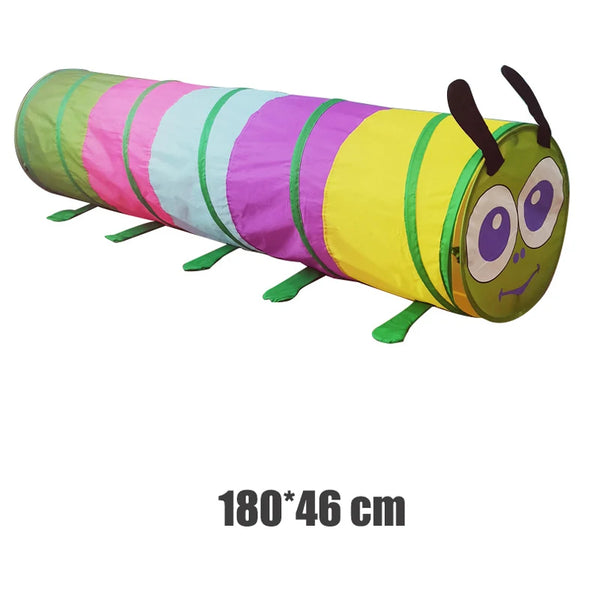 CrawlyQuest | 2 Bündel Kinderzelt Krabbeltunnel
