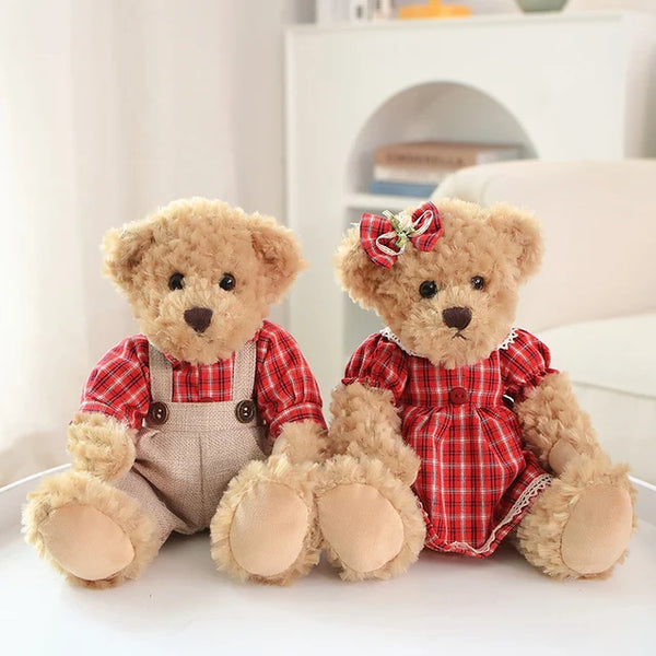Sanftes Duo | Teddy-Bären-Paar Spielzeug für Kinder