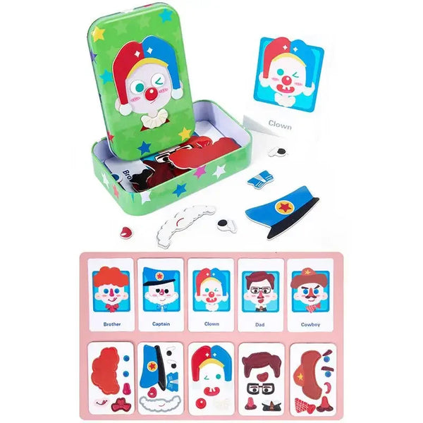 RoyalCircus | 2 Bündel Magnetisches Puzzle für Kinder