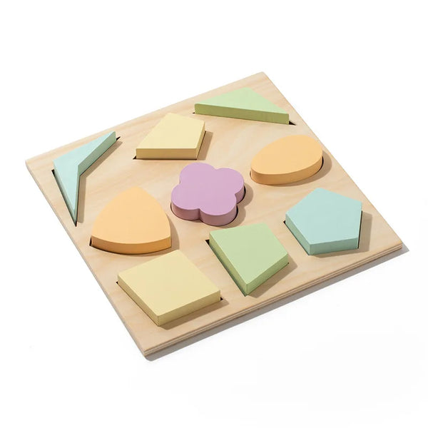 Lern-Holzformen-Puzzles | 2er-Bündel
