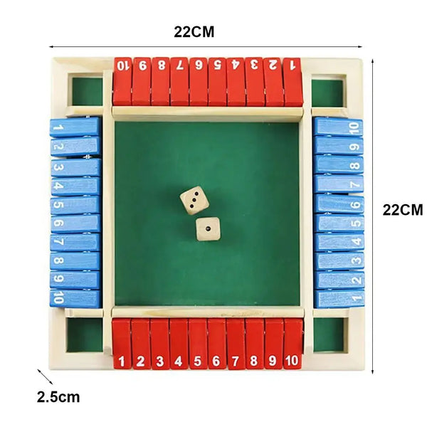 BoxCraze | 2 Bündel Würfel Brettspiel