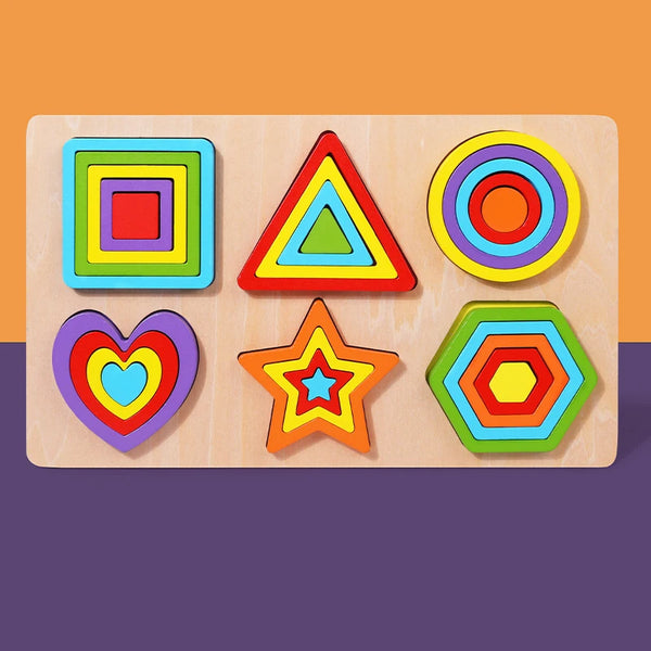Neugieriger Entdecker Bildungs-Puzzle für Kinder | Set aus 2