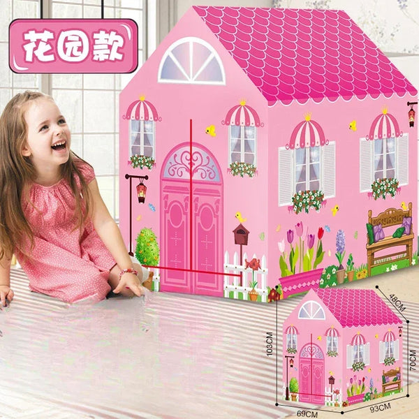 PinkWonderland | Tragbares Spielhaus Kinderzelt