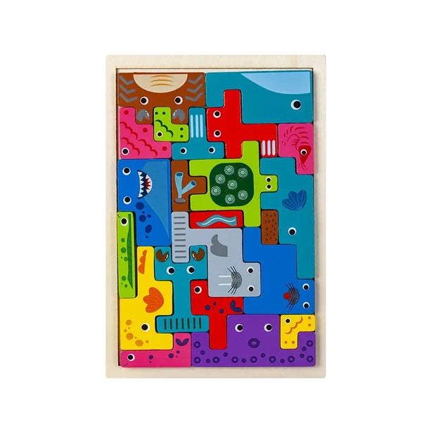 Kreatives Duo Puzzle-Set für Kinder | Bundle aus 2