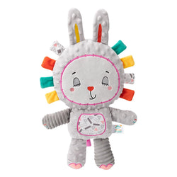 Hase | Weiches Baby-Rassel-Tier-Plüschtier für Kinder